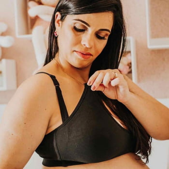 Sutiã Amamentação Plus Size sem Bojo - LA297