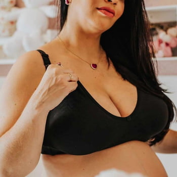 Sutiã Amamentação Plus Size sem Bojo - LA297
